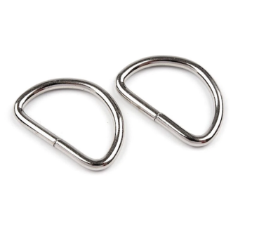 Halbring Nickel - 25 mm